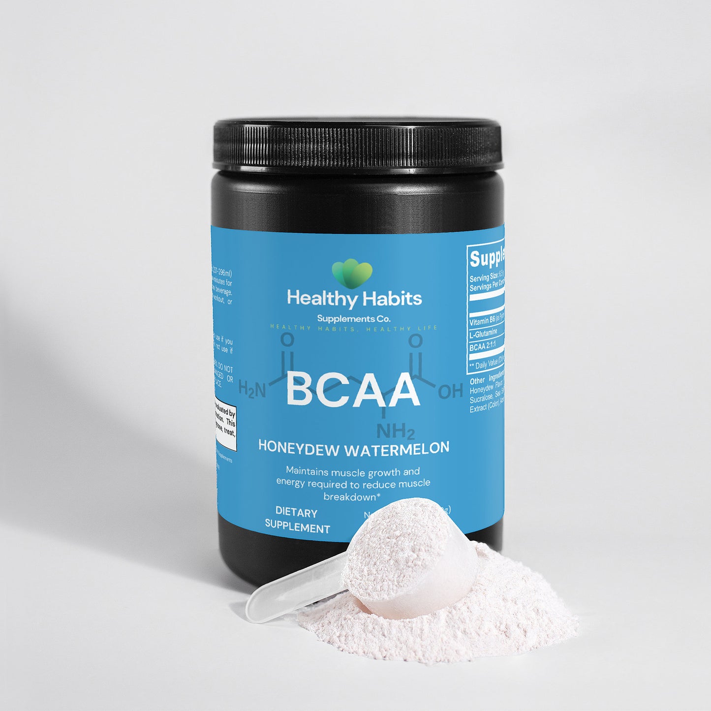 BCAA Post Workout Powder (Honeydew/Watermelon)