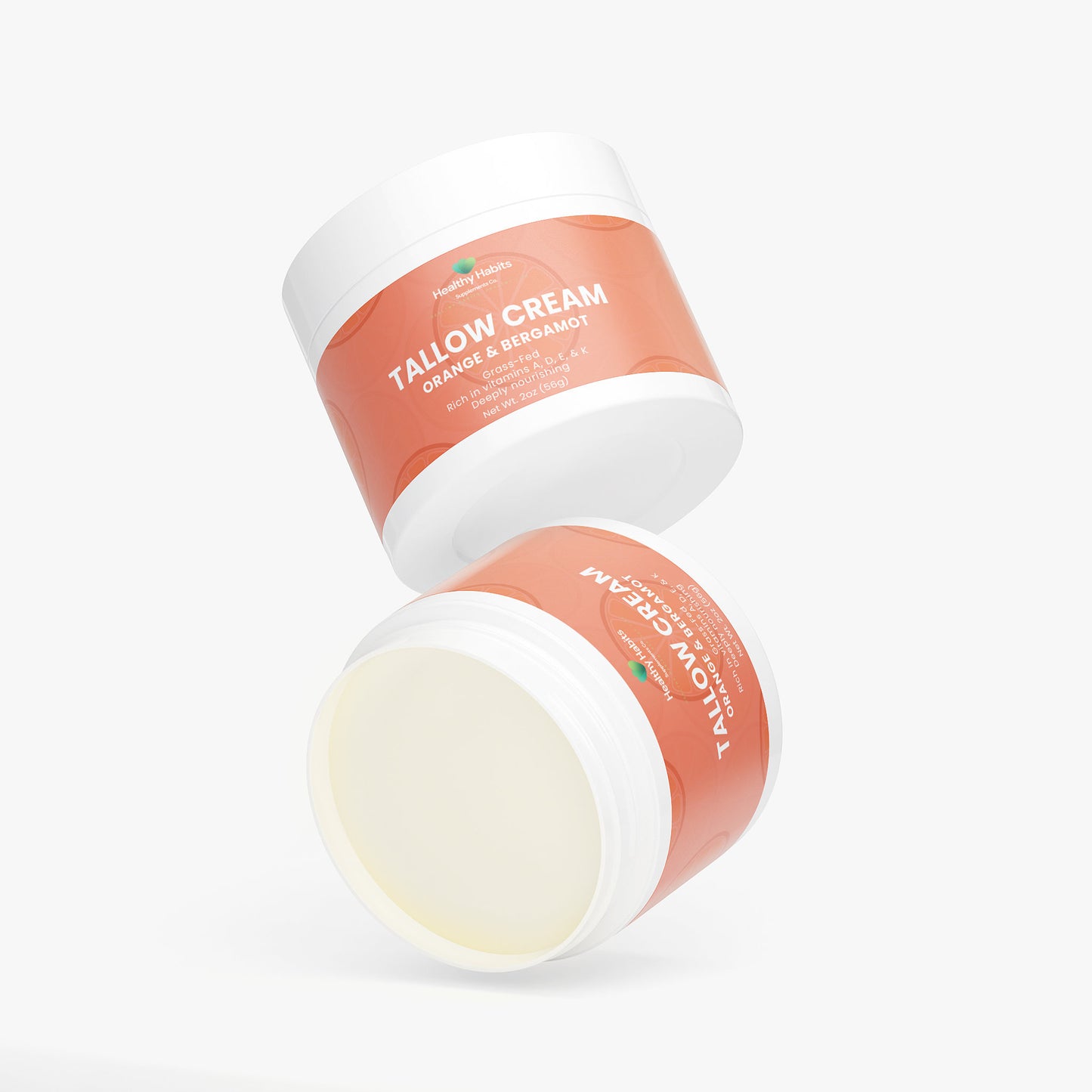 Tallow Cream Orange & Bergamot