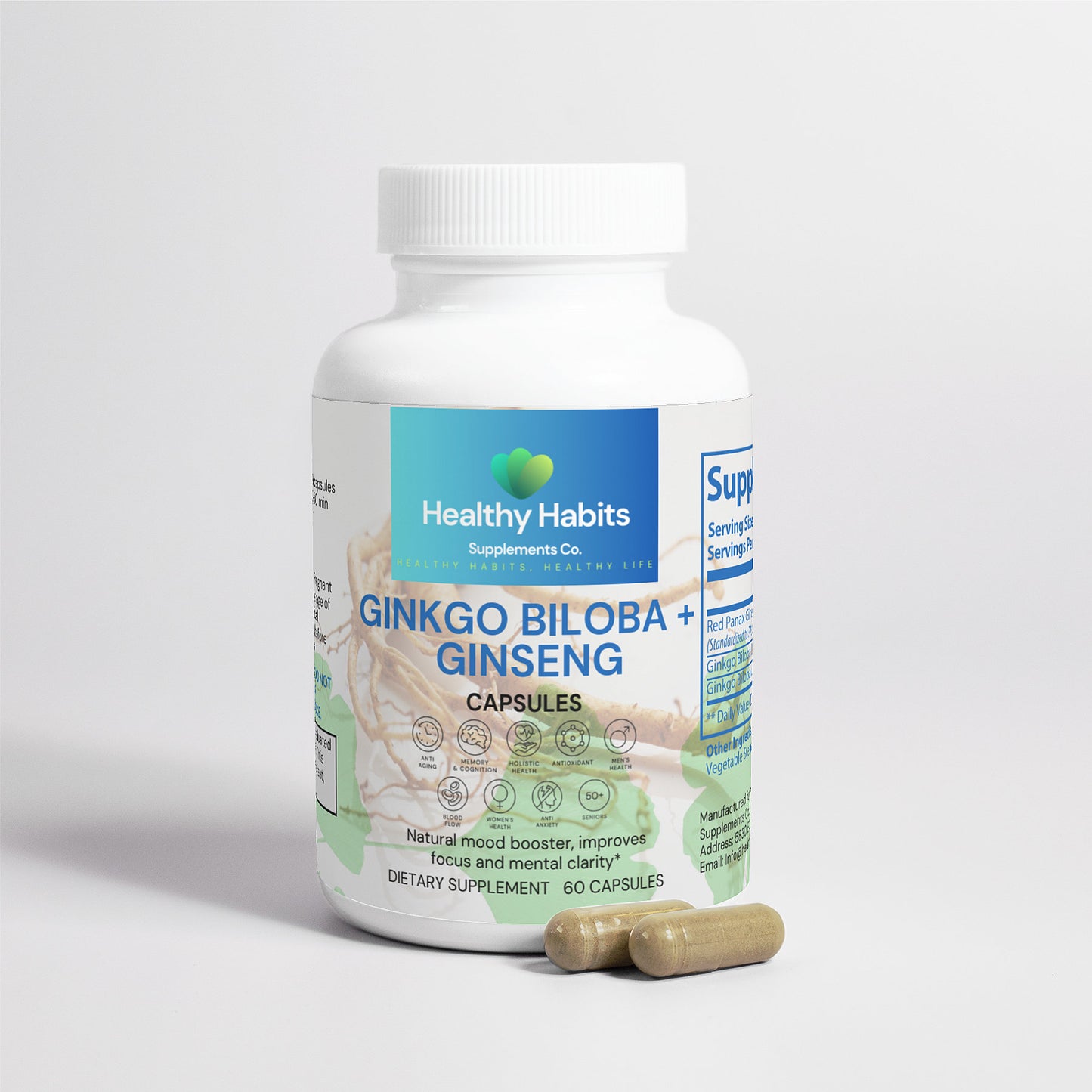 Ginkgo Biloba + Ginseng