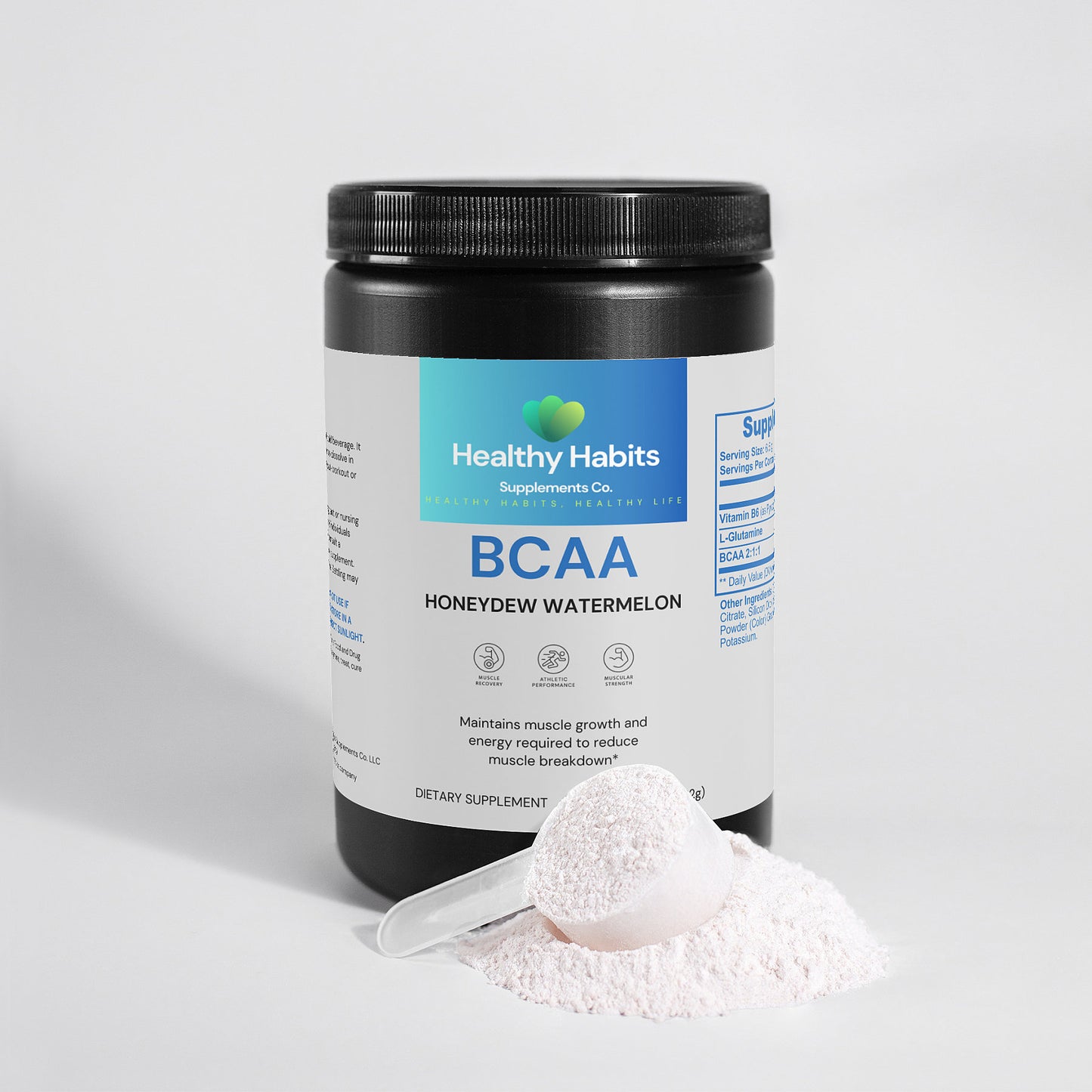 BCAA Post Workout Powder (Honeydew/Watermelon)