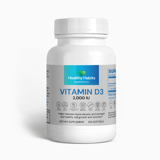 Vitamin D3 2,000 IU