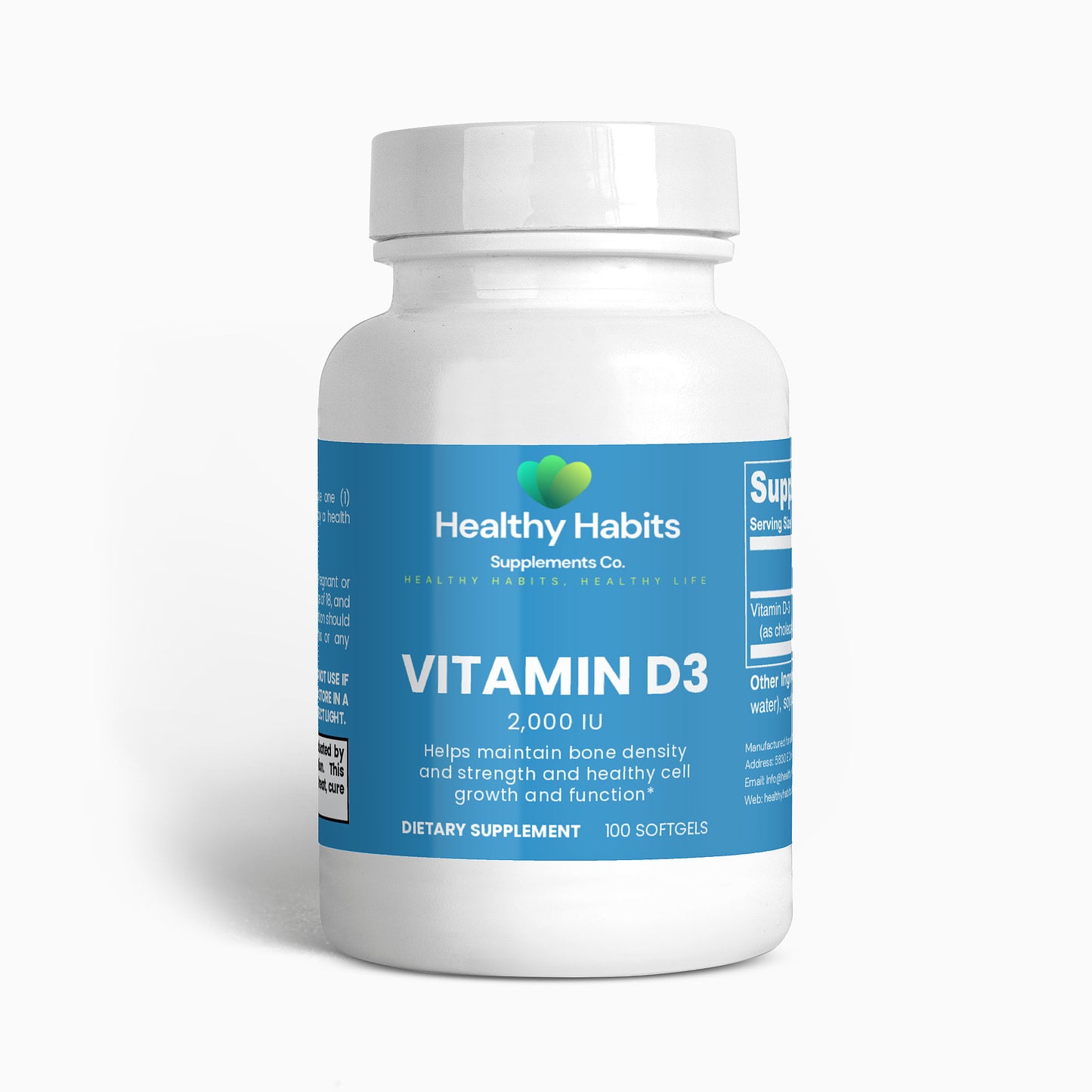 Vitamin D3 2,000 IU