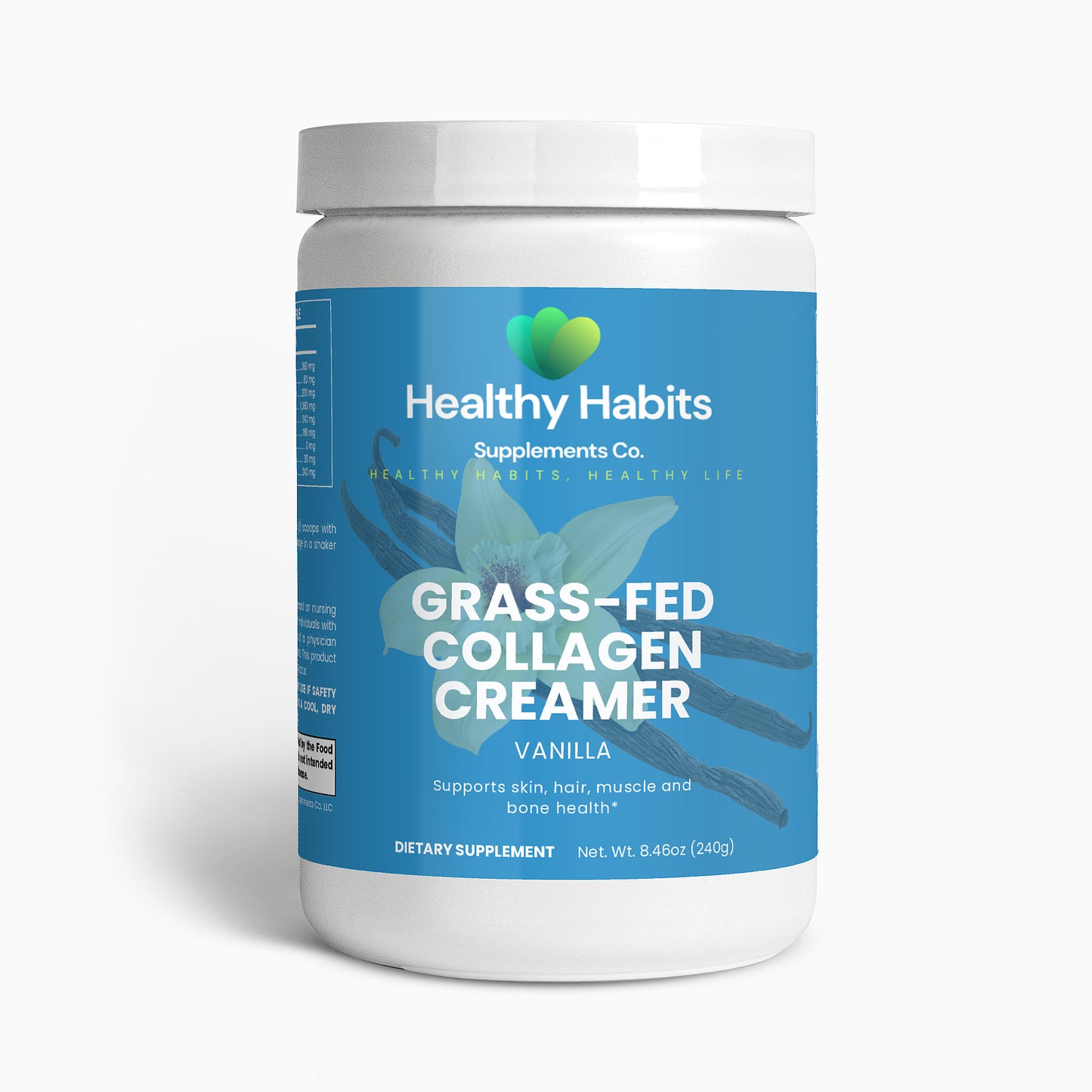 Grass-Fed Collagen Creamer (Vanilla)