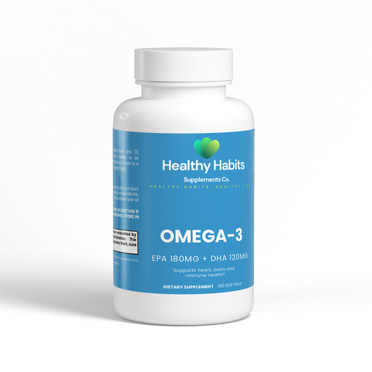 Omega-3 EPA 180mg + DHA 120mg