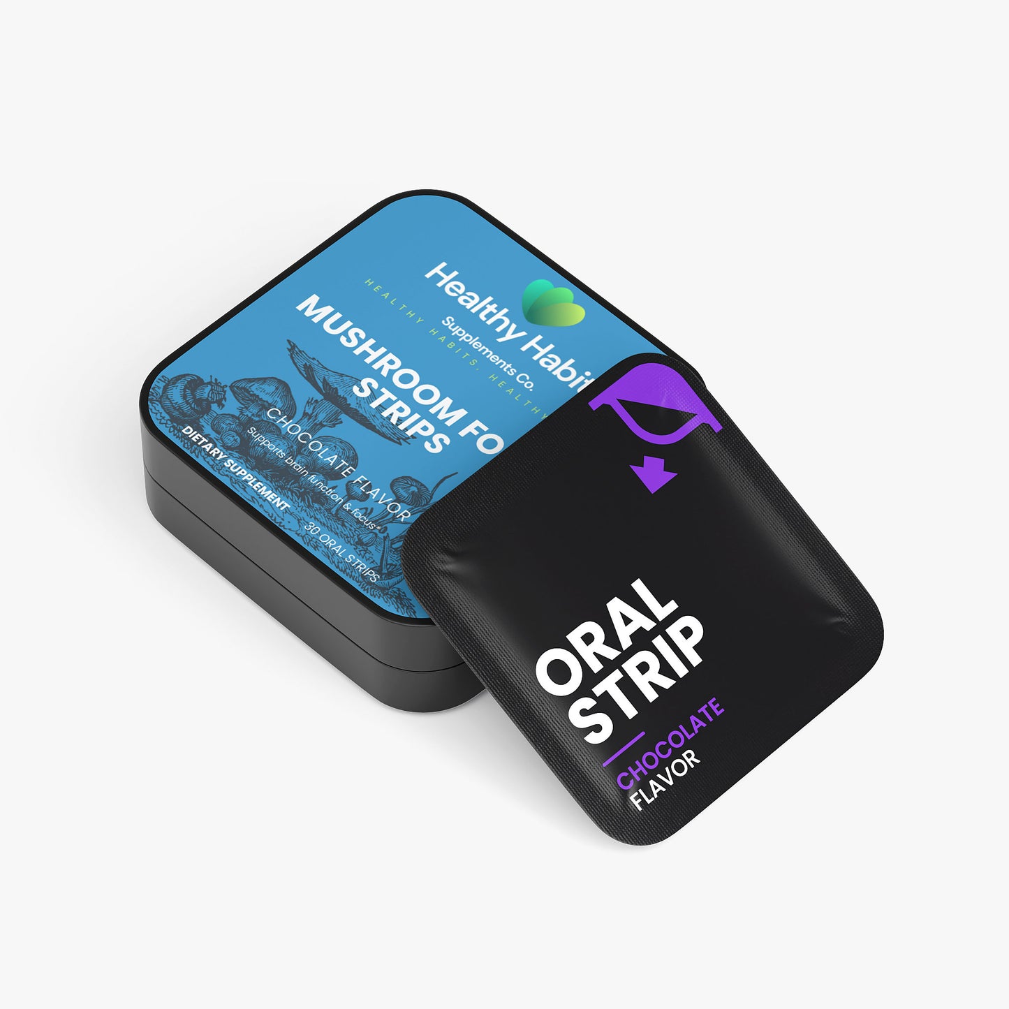 Mushroom Focus Oral Strips