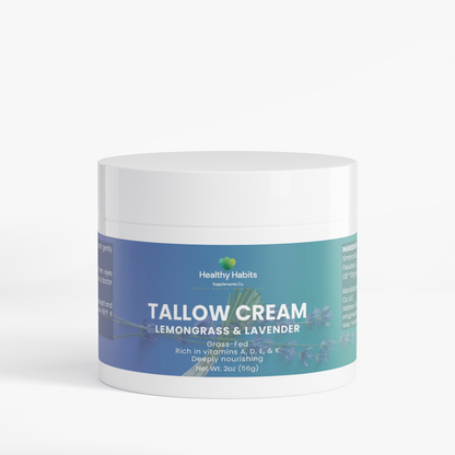 Tallow Cream Lemongrass & Lavender
